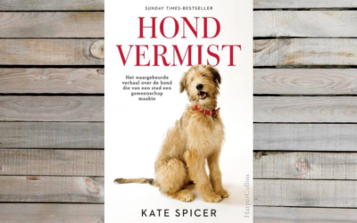 De cover van het boek 'Hond Vermist' van Kate Spicer